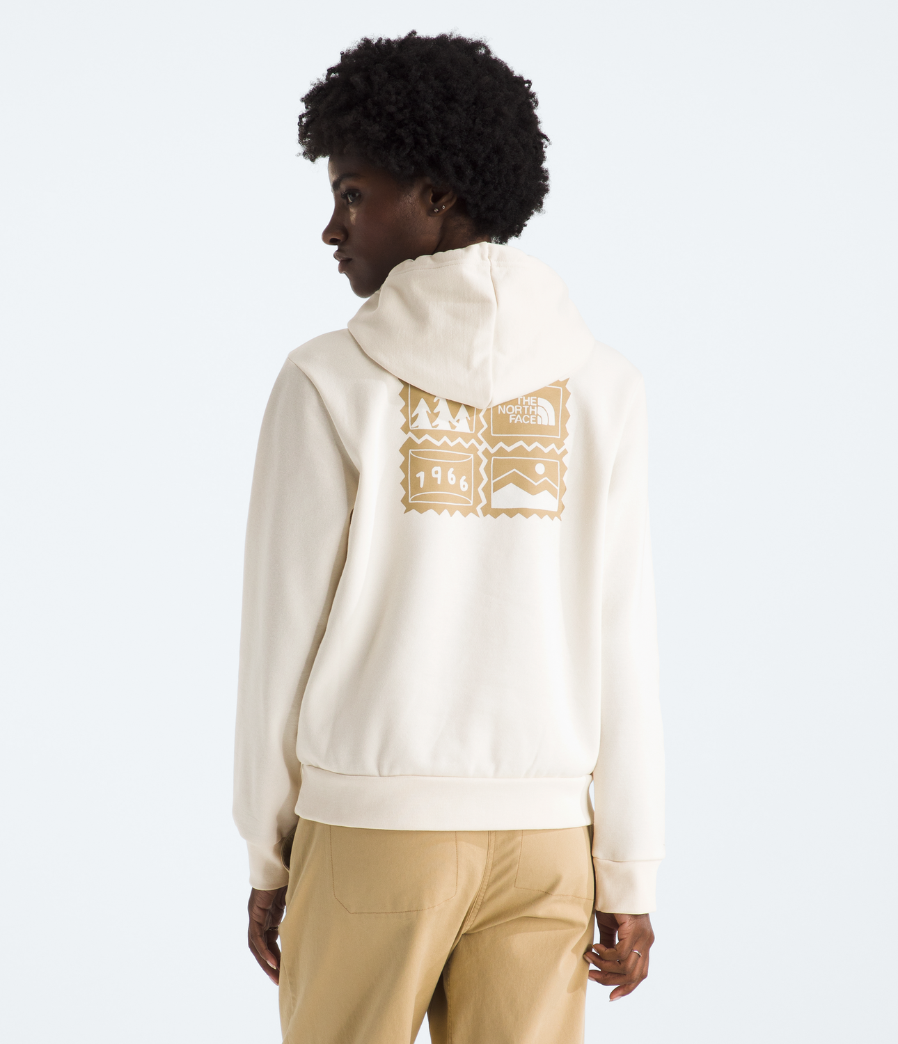 直営店限定 the north face logo big hoodie L新品 The North Face Women's Exploring Stamps Hoodie – Prairie Summit