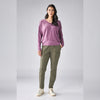 Veloz Jersey V-Neck Top