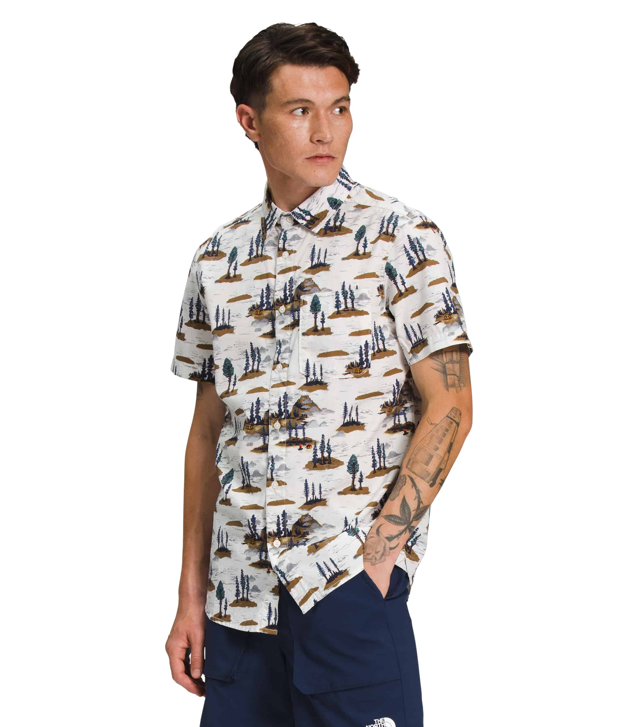 Prairie Summit Shop - The North Face Men's S/S Baytrail Pattern Shirt